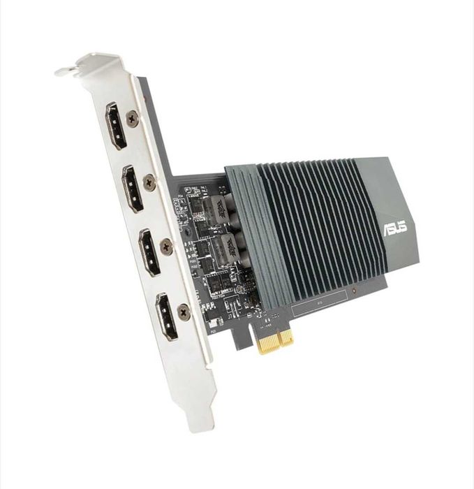 Placă video ASUS GeForce GT 710 2GB GDDR5 EVO low-profile graphics