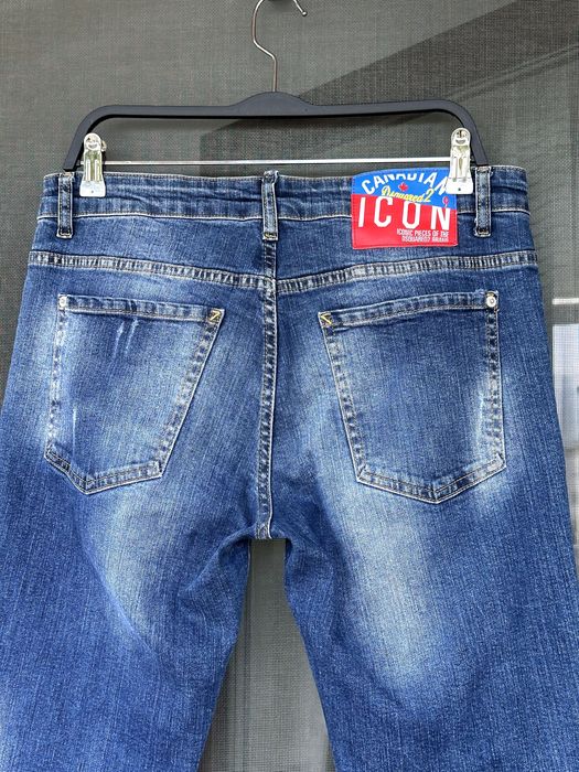 Мъжки дънки DSQUARED2 (Made in Italy / ICON) - размер 48 (М) / ОРИГИНАЛ