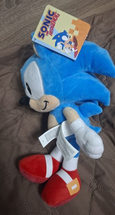 Плюшена играчка Соник, 28 см