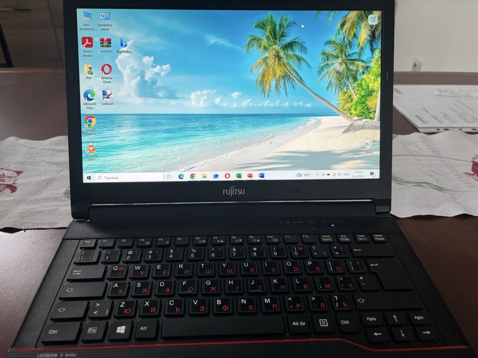 Лаптоп ново поколение Fijutsi Lifebook+ подарък черна чанта за лаптоп