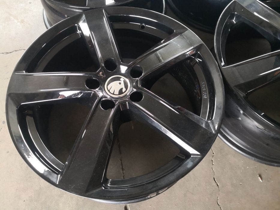 5х112 фолксваген шкода 5x112 volkswagen vw skoda 18 цола джанти като нови