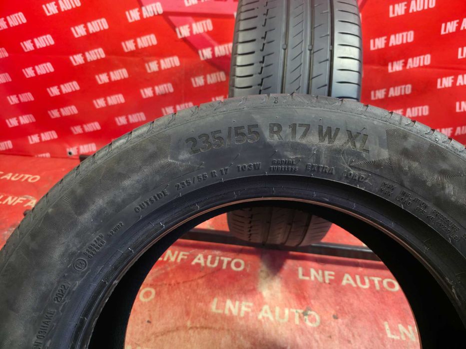 Anvelope de VARA - 235/55/17 - Continental - 6.46 MM - DOT 2022 !