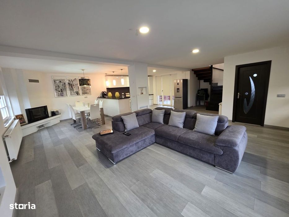 Casa noua Cerghid, teren 420 mp , gard facut, utilata si mobilata
