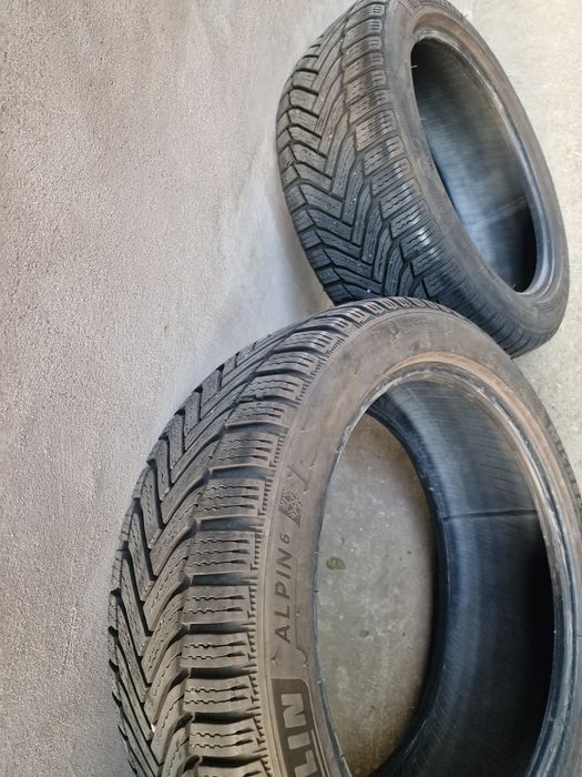 Vând 4 anvelope de iarnă Michelin Alpin 6 – 225/45 R17