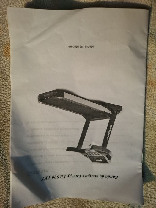 Banda de alergat electrica Energy fit 900tft second