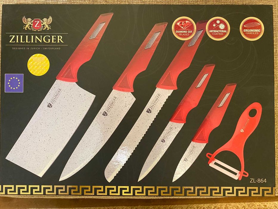 Set NOU cutite profesionale ZILLINGER - 6 piese