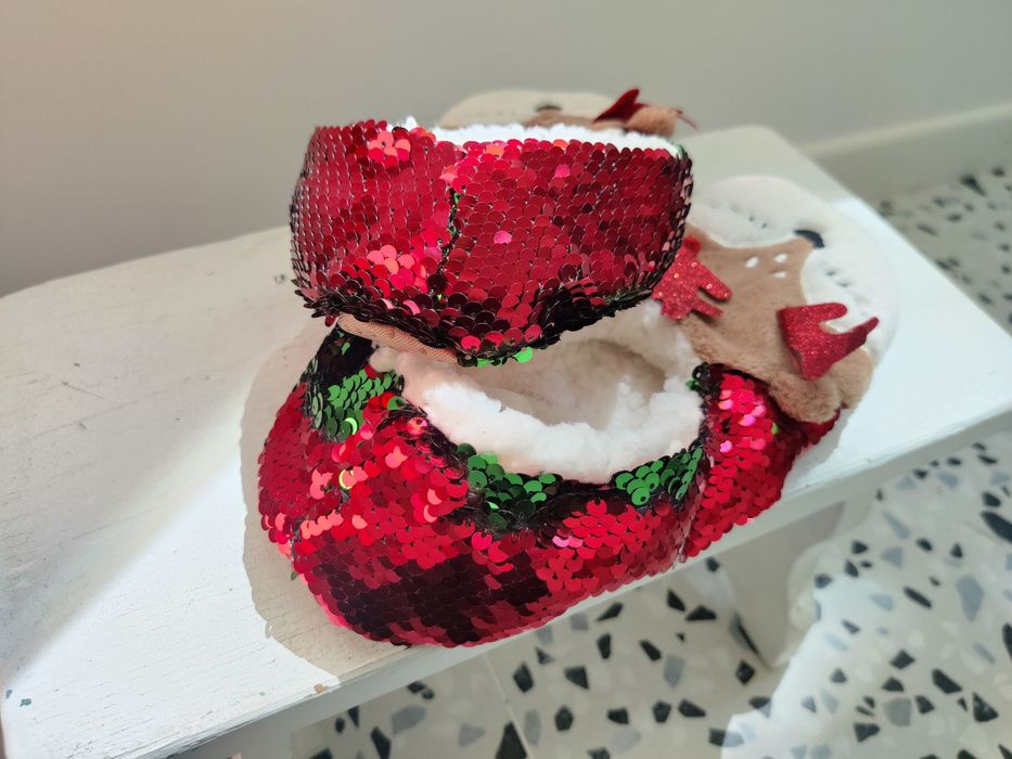 Papuci damă de Crăciun, măr 38/39,noi!