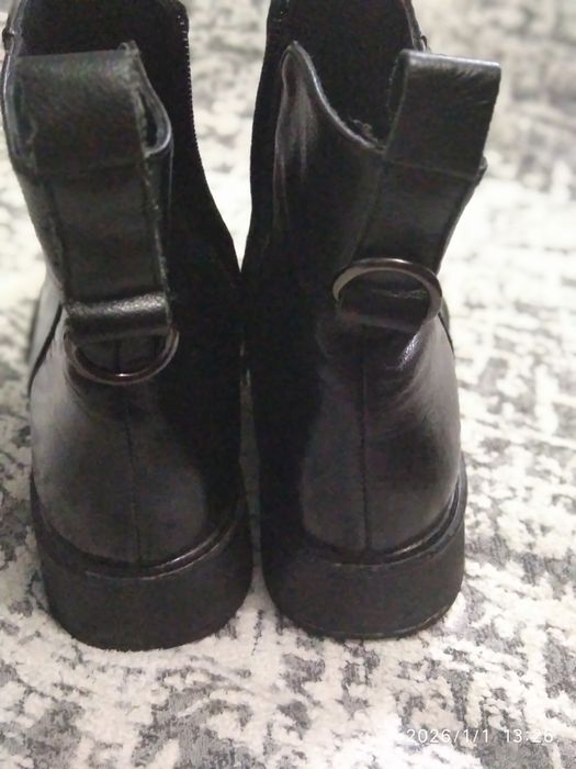 Ботинки 39 жен кожа