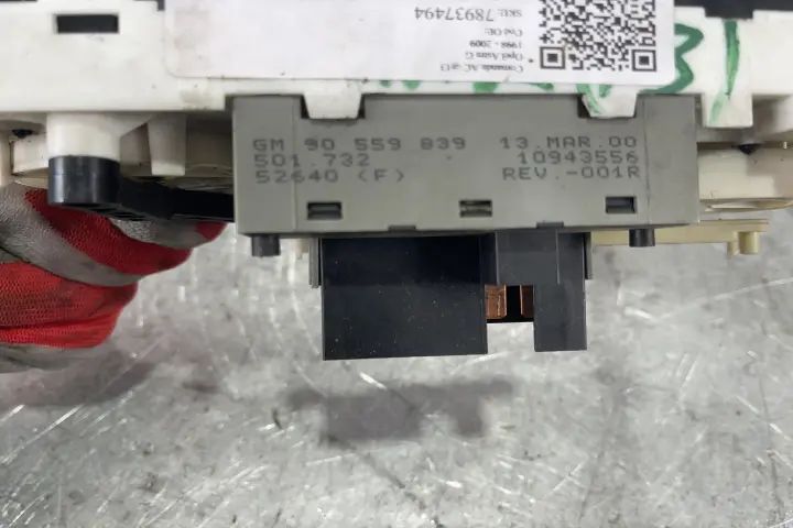 Comanda clima AC climatronic 90559839 / 90 559 839 Opel Astra 2000