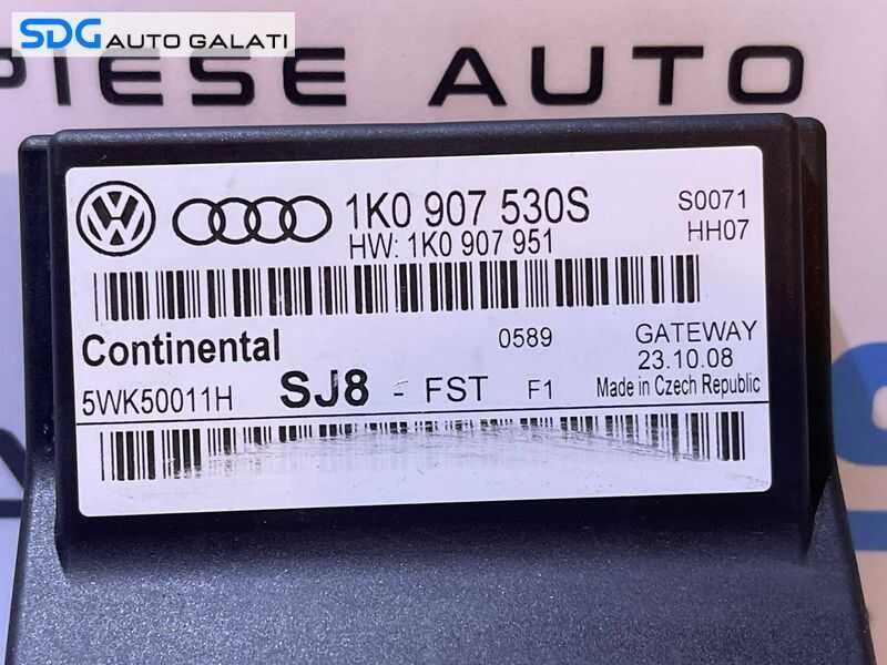 Unitate Modul Calculator CAN Gateway VW EOS 2009 - 2011 Cod 1K0907530S [L3661]