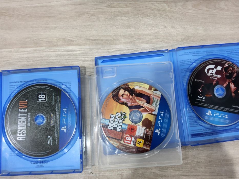 Продам 3 диска на ps4