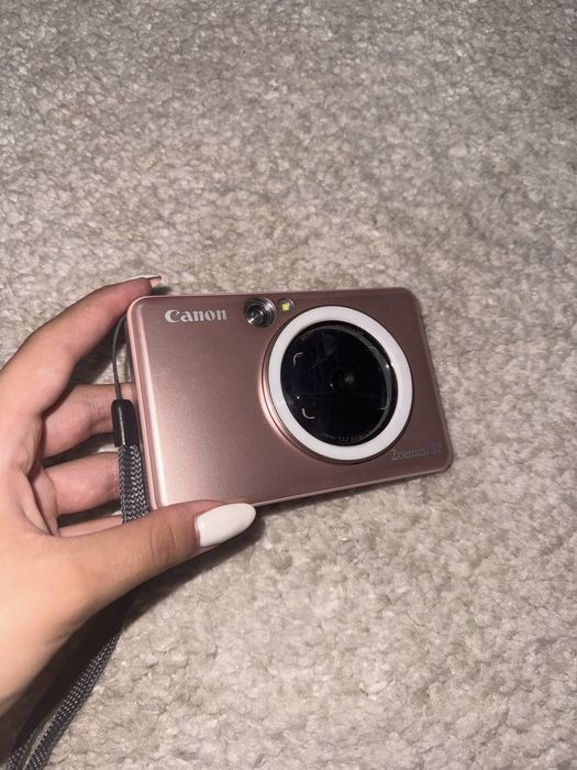 Canon Zoemini S2 Rose Gold | Cameră instant + imprimantă foto | Ca nouă