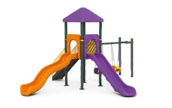 Детские уличные горки, качели, карусели.