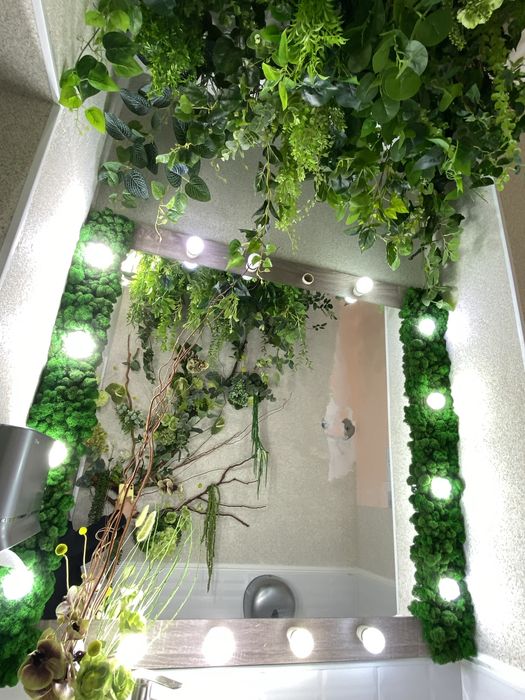 Интерьерный цветочный декор композиции