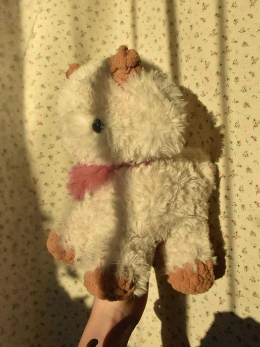 Подарок /Вязаная игрушка козленок