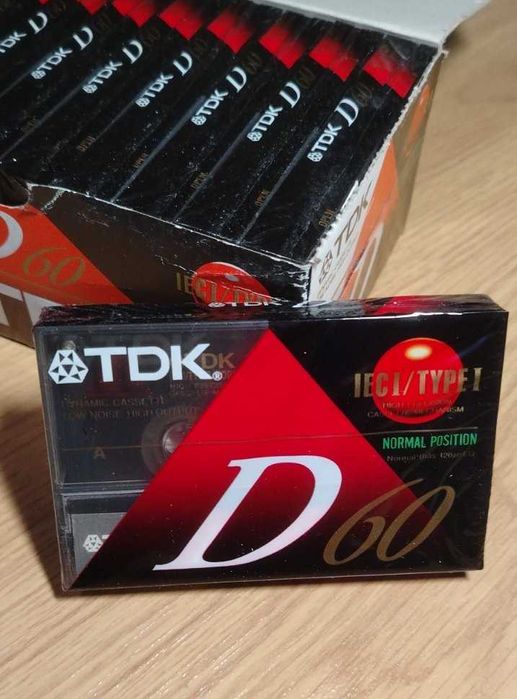 Касетки TDK D60.