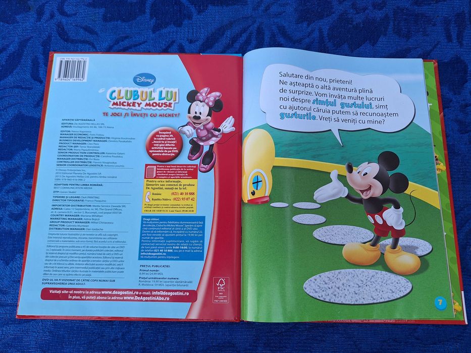 DeAgostini | Disney Clubul lui Mickey Mouse | Gustul