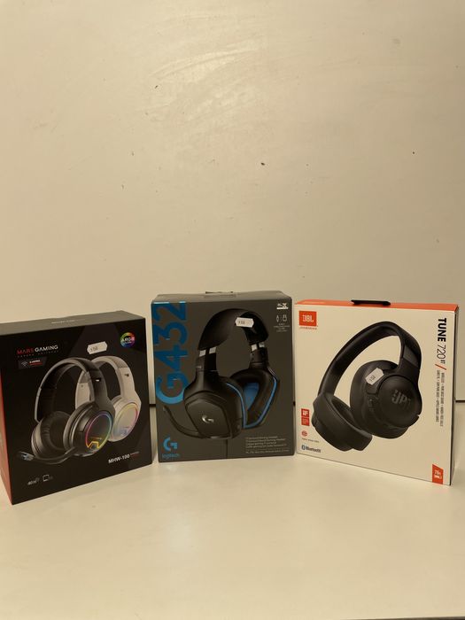 Casti gaming JBL/G432 logitech/Mhw-100