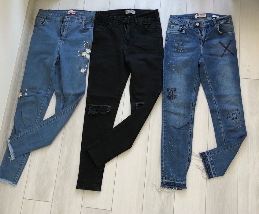 Дамски гащеризон размер М  и  дънки С размер