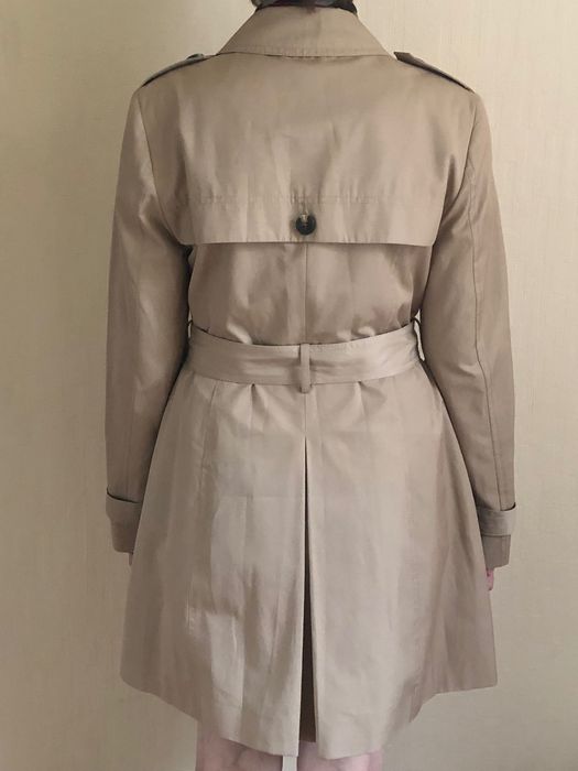Тренч-плащ, бежевый