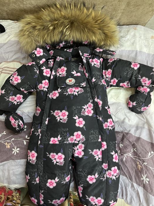 Комбинезон зимний теплая