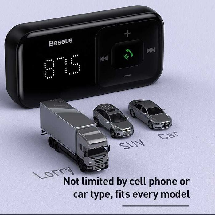 Baseus Wireless MP3Car Charger-MP3 плеър и зарядно за кола