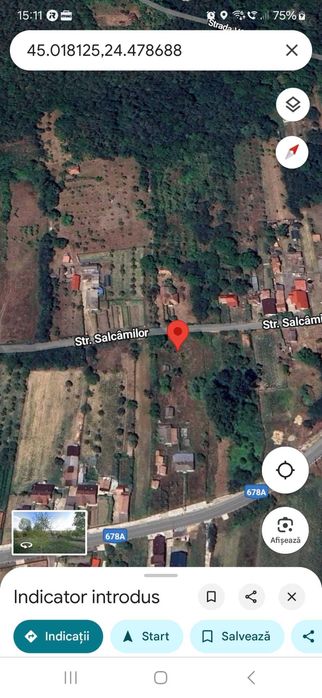 Teren intravilan 2611 m2 Tepsenari comuna Milcoiu