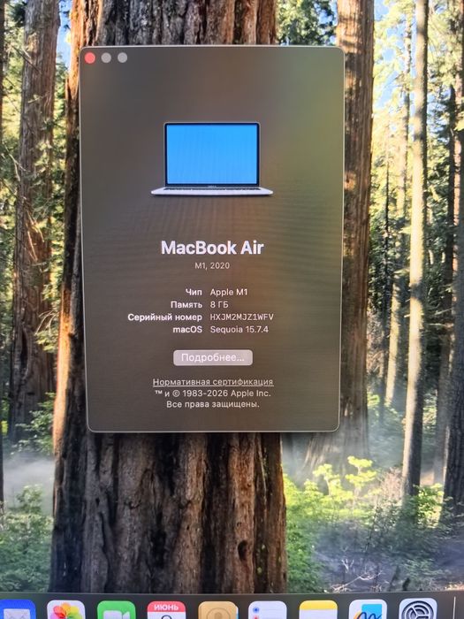 Apple Macbook Air M1, В идеале, любые проверки