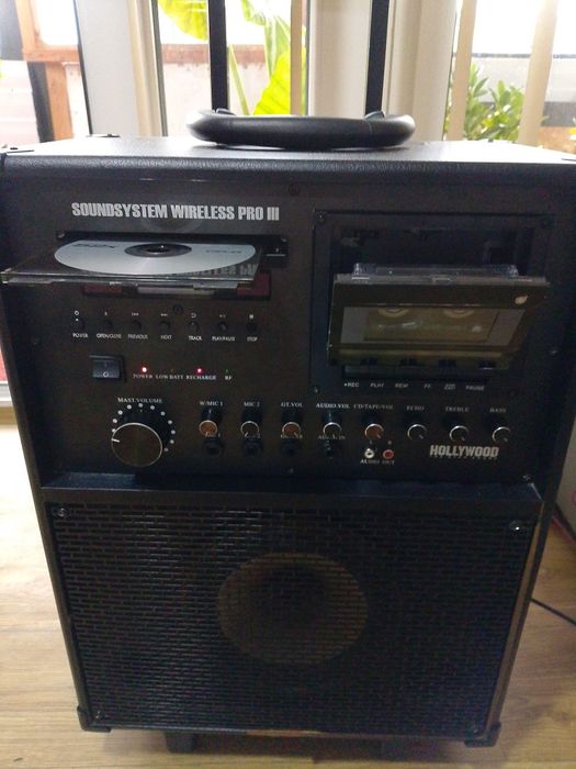 Boxa Bluetooth cu Amplificator, Caseta si Cd, Auxiliar,