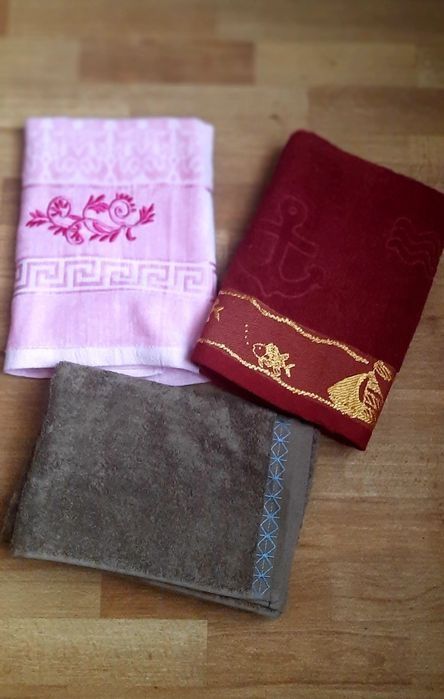 Полотенца  махровые банные