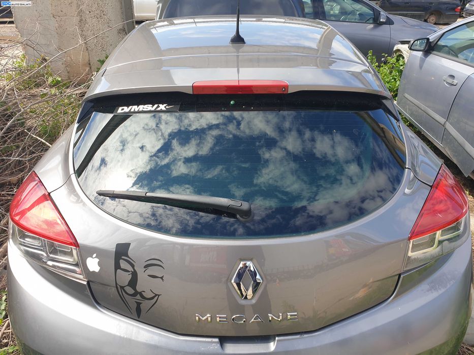 Haion Hayon Capota Portbagaj Dezechipat cu Luneta Geam Sticla Renault Megane 3 Coupe 2 Usi 2008 - 2016 Culoare TEKNG [K5745]