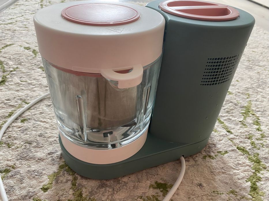 Beaba Babycook Neo – aparat 4 în 1, vas sticlă + coș inox