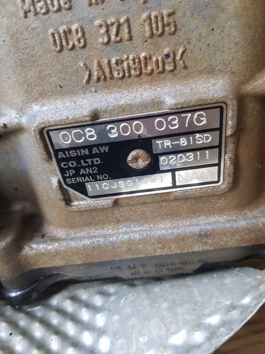 Cutie de viteze automata VOLKSWAGEN TOUAREG 7P5, 7P6 2010 - 2018 3.0 V