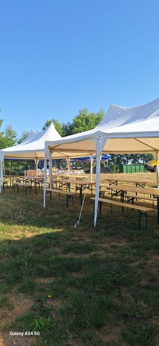 Inchiriez mese de berărie, pavilioane, pagode, corturi, mese și scaune