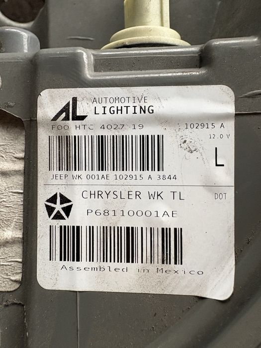 Стоп ляв Jeep Grand Cherokee 2016год.