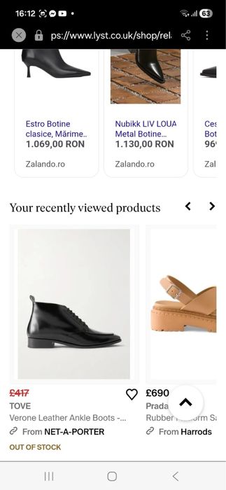 Verone Leather Ankle Boots