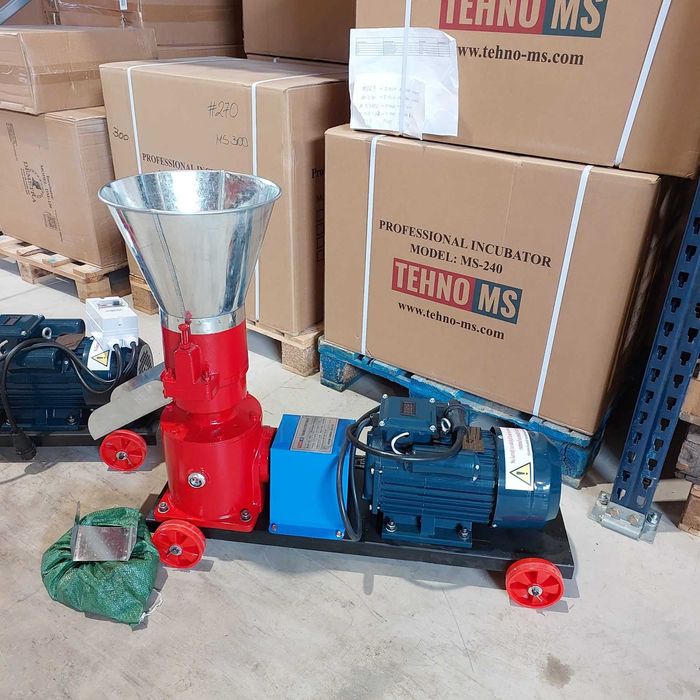 Преса, Гранулатор за фураж KL-140S с 1 матрица 3 kW / 80 кг/ч