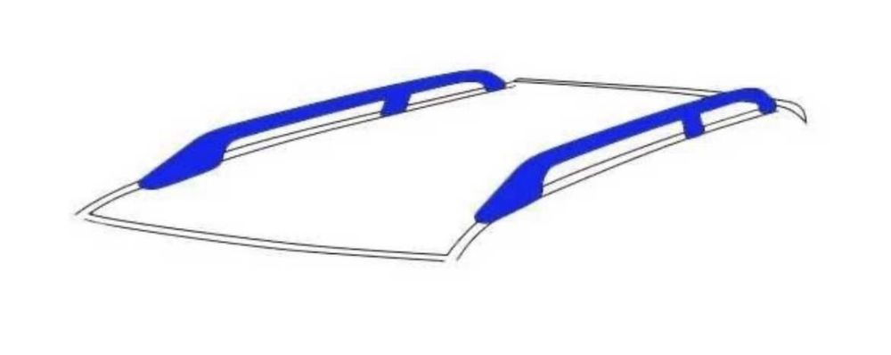 Багажник за комби , напречни греди алуминиев профил  - 135см