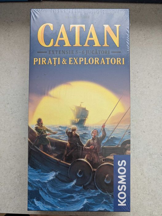 Extensie Catan: Pirati & Exploratori 5-6 jucatori, noua, sigilata