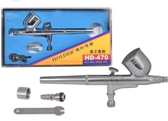 Аэрограф Holder HD-130 для кулинарии и сборных моделей