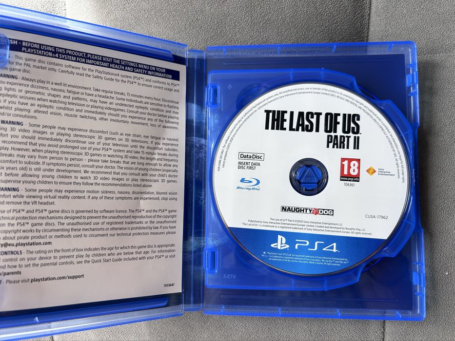 The last of us part 2 за PS4 / PS5