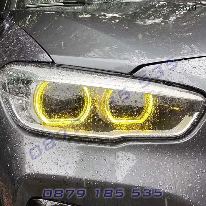 CSL Жълти ангелски очи DRL чип BMW 1 F20 15-19 YELLOW angel eyes дрл