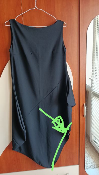 Асиметрична рокля M / L като нова