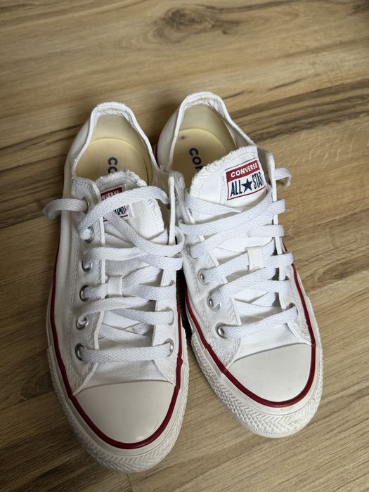 Оригинални високи бели кецове Converse ! 38 н