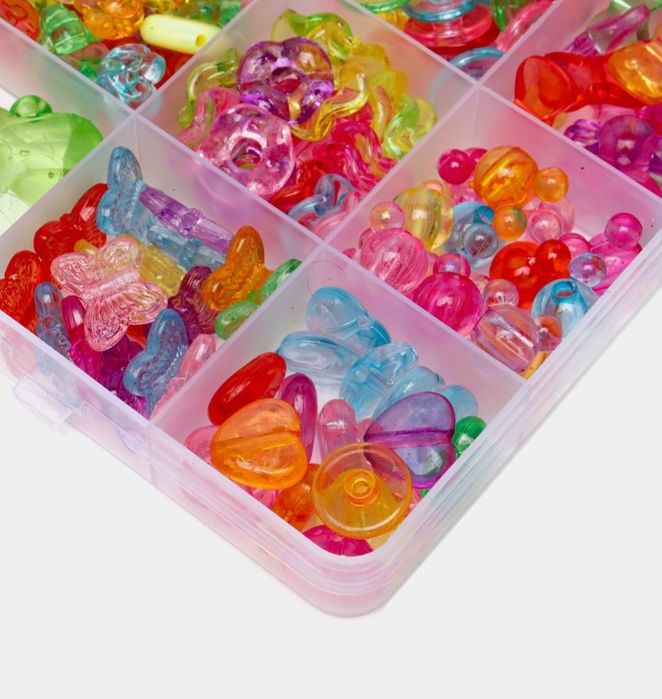 Набор бисер,браслет,абадок,тақинчоқлар  яратиш учун маржонлар туплами.