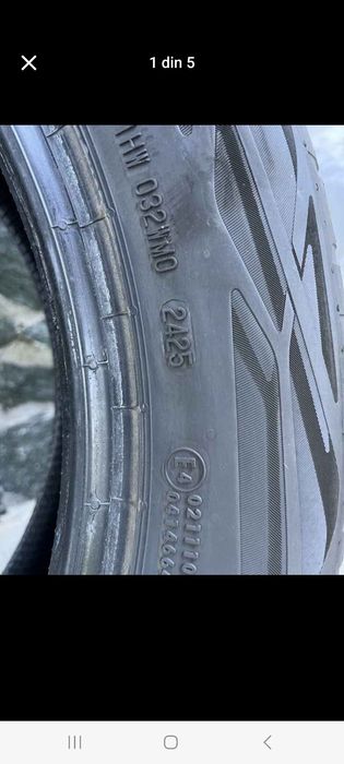 Vând anvelope vară Continental noi
