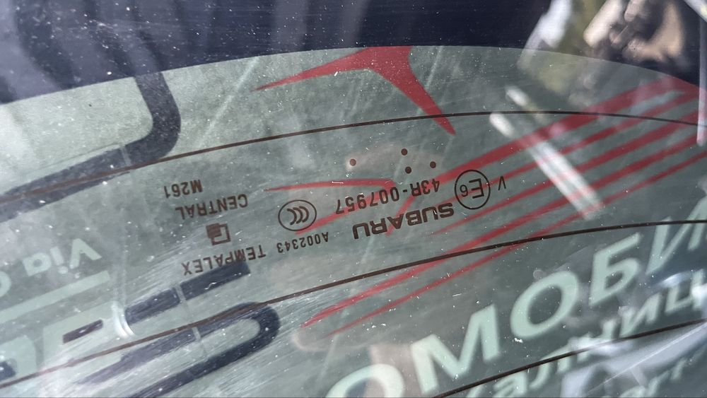 Задно стъкло Subaru XV 2013-