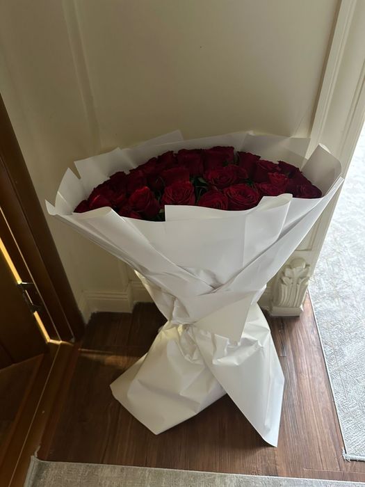 Цветы букет 51 штук метровые