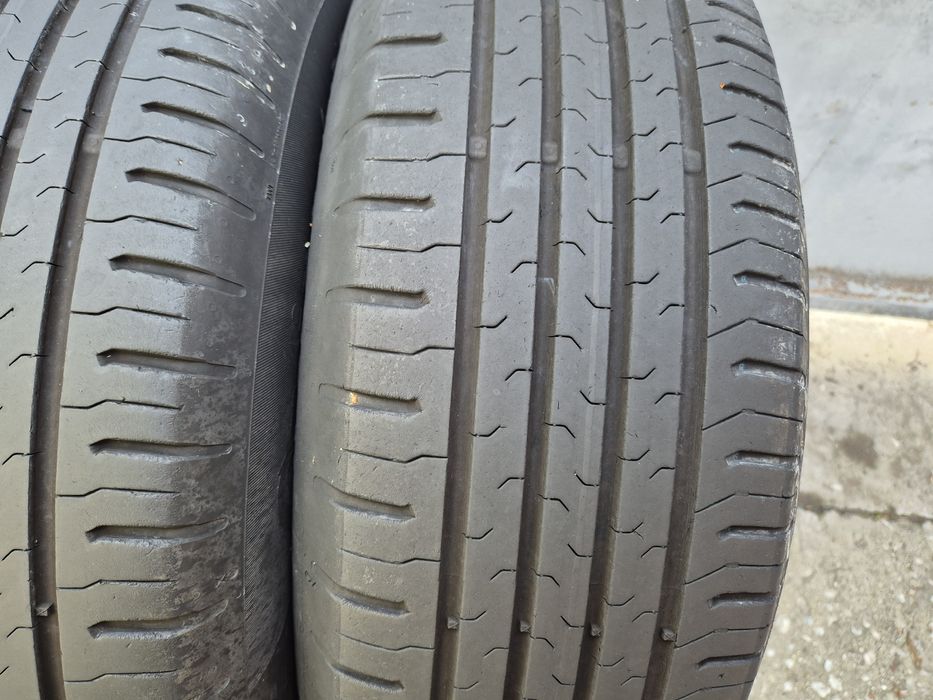 4бр летни гуми Континентал контакт 5/ 2018г/ 215-65-16/ 6мм грайфер/