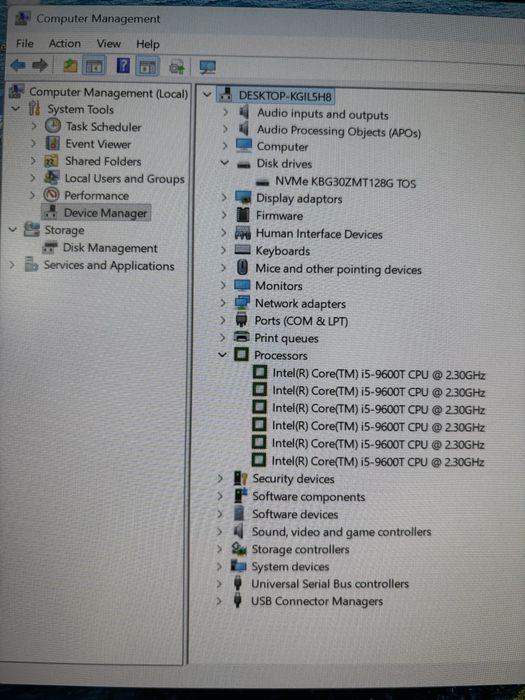Мини компютър HP EliteDesk 800 G5 Mini Core i5 9600T